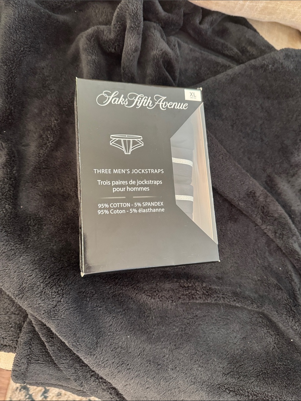 Saks Fifth Avenue Black Men's Jockstraps - 3 Pack